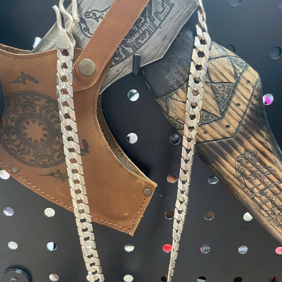 Chunky Silver Cuban Chain - Picture 3 of 3